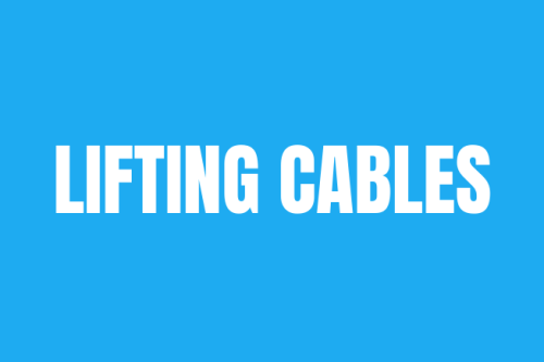 LIFTING CABLES