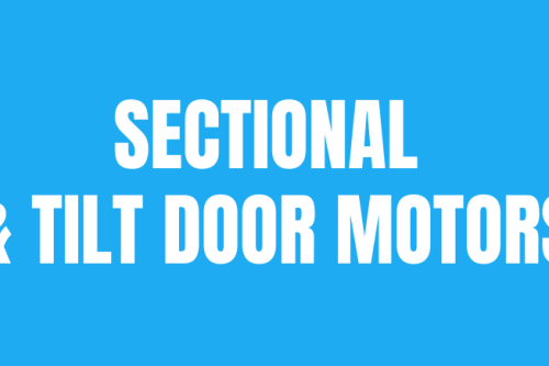 SECTIONAL & TILT DOOR MOTORS